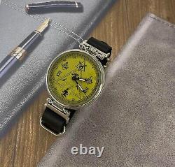 New! Molniya Masonic Watch Russian Mechanical Soviet USSR Rare Wrist Men's Retro
