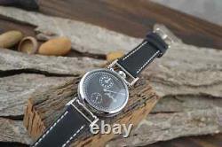 New! Molniya Watch Mechanical Regulator 3602 Wrist Dial Rare USSR Russian Black