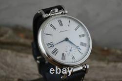 New! Molniya Watch Mechanical Soviet Russian USSR Silver Rare 3602 Molnija Wrist