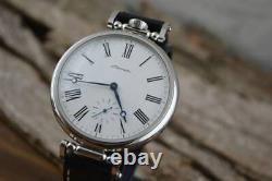 New! Molniya Watch Mechanical Soviet Russian USSR Silver Rare 3602 Molnija Wrist