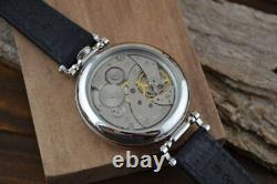 New! Molniya Watch Mechanical Soviet Russian USSR Silver Rare 3602 Molnija Wrist