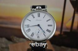 New! Molniya Watch Mechanical Soviet Russian USSR Silver Rare 3602 Molnija Wrist