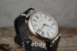 New! Molniya Watch Mechanical Soviet Russian USSR Silver Rare 3602 Molnija Wrist