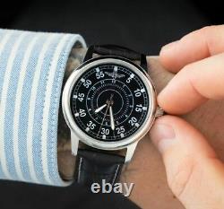 New! Pilot Aviation Watch Automatic Russian Soviet USSR Rare Wrist Men Military