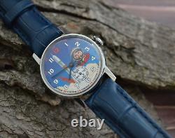 New! Pobeda Yuri Gagarin Watch Mechanical Sturmanskie Russian Soviet USSR Men's