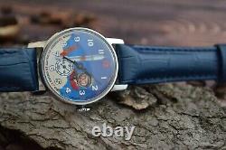 New! Pobeda Yuri Gagarin Watch Mechanical Sturmanskie Russian Soviet USSR Men's