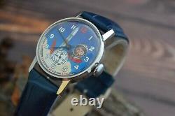 New! Pobeda Yuri Gagarin Watch Mechanical Sturmanskie Russian Soviet USSR Men's