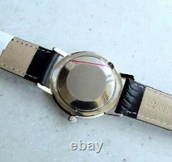 New! Poljot De Luxe Extra SLIM Watch Men's Vintage Russian USSR Stainless Case