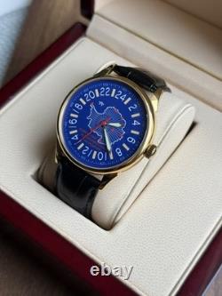 New! Raketa Watch 24h Mechanical Antarctica Russian Day Men's Soviet Rare USSR