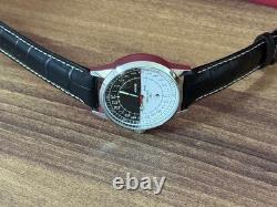 New! Raketa Watch 24h Mechanical Sputnik Russian Day Night Mens Soviet Rare USSR