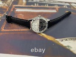 New! Raketa Watch 24h Mechanical Sputnik Russian Day Night Mens Soviet Rare USSR