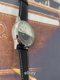 New! Raketa Watch 24h Mechanical Sputnik Russian Day Night Mens Soviet Rare USSR