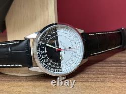 New! Raketa Watch 24h Mechanical Sputnik Russian Day Night Mens Soviet Rare USSR