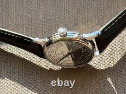 New! Raketa Watch 24h Mechanical Sputnik Russian Day Night Mens Soviet Rare USSR