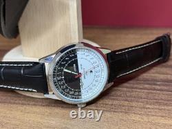 New! Raketa Watch 24h Mechanical Sputnik Russian Day Night Mens Soviet Rare USSR