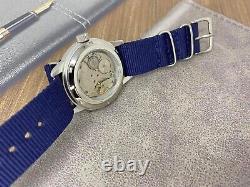 New! Vostok Watch Soviet USSR Mechanical Amphibian Russian Men's Wrist Blue