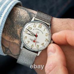 New Watch Mechanical USSR Soviet Russian Men's Rare Wrist Gift Sturmanskie Star
