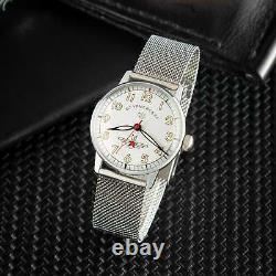 New Watch Mechanical USSR Soviet Russian Men's Rare Wrist Gift Sturmanskie Star