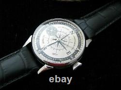 New! Watch Molniya Mechanical Compass Russian Men's Soviet USSR Dial Wrist 3602