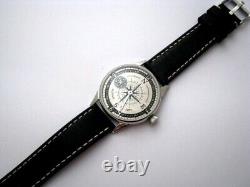 New! Watch Molniya Mechanical Compass Russian Men's Soviet USSR Dial Wrist 3602