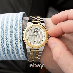 New Watch Raketa Mechanical Calendar USSR Russian Soviet Wrist Men's Stainless