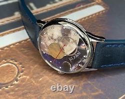 New! Watch Raketa Moon Sun Copernic Soviet USSR Russian Mechanical Planets Rare