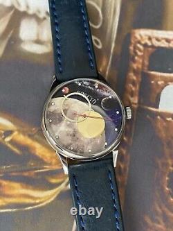 New! Watch Raketa Moon Sun Copernic Soviet USSR Russian Mechanical Planets Rare