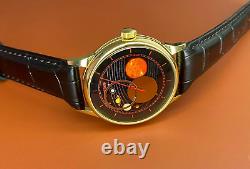 New! Watch Raketa Moon Sun Kopernik Soviet USSR Russian Mechanical Planets Rare