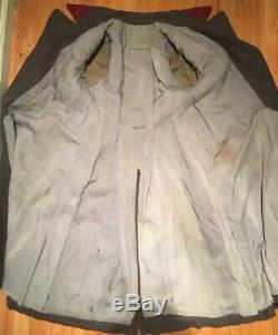 ORIGINAL Early World War 2 Soviet Russian USSR NKVD MAJORS WW2 Uniform Overcoat