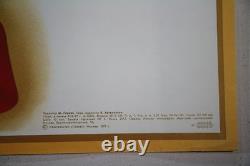 October Revolution Vintage Original 1977 Russian Soviet Poster USSR Molokov