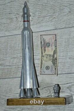 Old Soviet Russian Vtg Gagarin space ussr COSMONAUT rocket rare souvenir VOSTOK