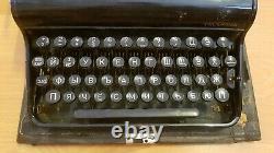 Olympia Robust Field Typewriter WWII Period Germany Russian Keys USSR