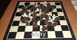 Olympic Soviet Chess Set 1970s USSR Russian Vintage Plastic Antique Old