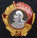 Order Of Lenin Rare Screw Russian Ussr Order Medal Award Sn. 11645 Gold Platimun