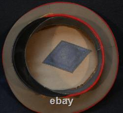 Original Cold War USSR Soviet Union Russian Army Officers Visor Cap Nice Patina