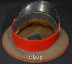 Original Cold War USSR Soviet Union Russian Army Officers Visor Cap Nice Patina