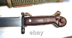 Original Complete Ussr CCC Soviet Russian Knife Scabard