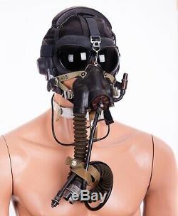 Original Mig pilot helmet+oxygen mask KM-32 Russian Air Force Soviet 4pcs in set