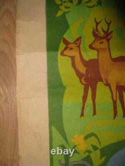 Original Russian Soviet Ussr Protection Of Nature Poster Greenpeace No Hunting