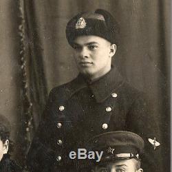 Original Russian Soviet uniform coat arine officer +cap +belt, model 1943 WW-2