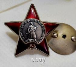 Original Russian USSR WWII Soviet Order of the Red Star