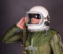 Original Russian USSR pilot flight helmet GSH 6 size M 2 Soviet space air force