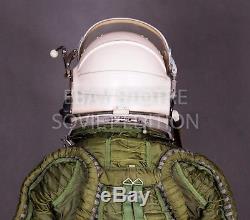 Original Russian USSR pilot flight helmet GSH 6 size M 2 Soviet space air force