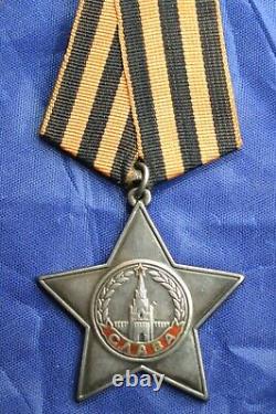 Original SOVIET USSR RUSSIAN SET GROUP OF ORDERS Great Condition