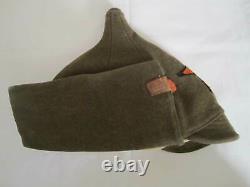 Original Soviet Russian CIVIL War Budenovka Hat Cap 1918-1922 Hammer And Plow