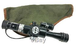 Original Vintage Military Pso-1 Russian Soviet Scope Optic Sight (nspu Nsp2 Pp2)