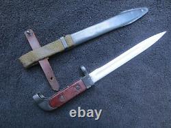 Original Vintage Soviet Russian Bayonet And Scabbard