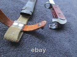 Original Vintage Soviet Russian Bayonet And Scabbard