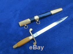 Original Ww2 Style Russian Soviet Army Dagger And Scabbard Excellent Condition