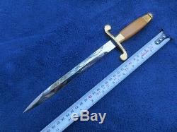 Original Ww2 Style Russian Soviet Army Dagger And Scabbard Excellent Condition